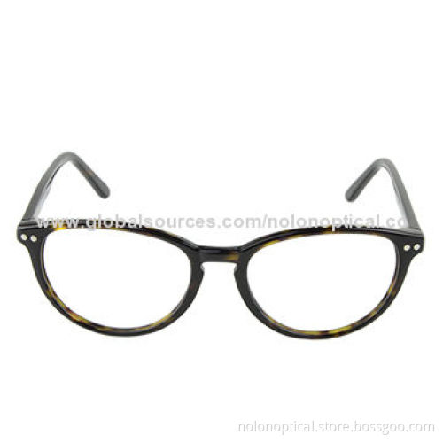 2014 Wholesale Thin Tortoise Acetate Eyeglass Frames, Logo Can be Printed